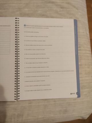 Enlace. Dosier de Lengua castellana. Bachillera...