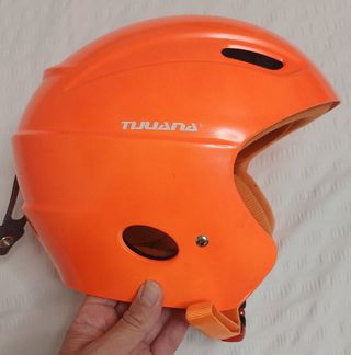 Casco Esquí Infantil Tijuana Naranja 48-52 cm