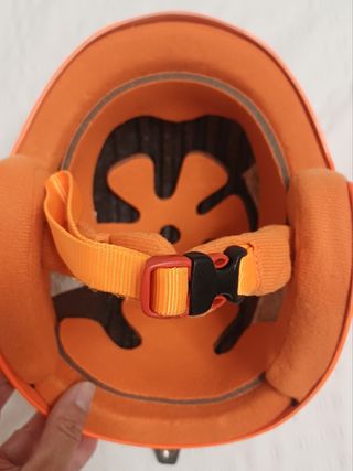 Casco Esquí Infantil Tijuana Naranja 48-52 cm