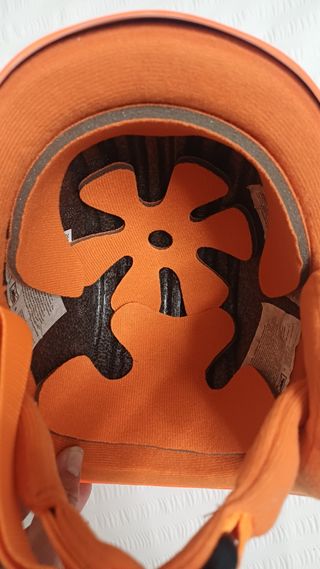 Casco Esquí Infantil Tijuana Naranja 48-52 cm