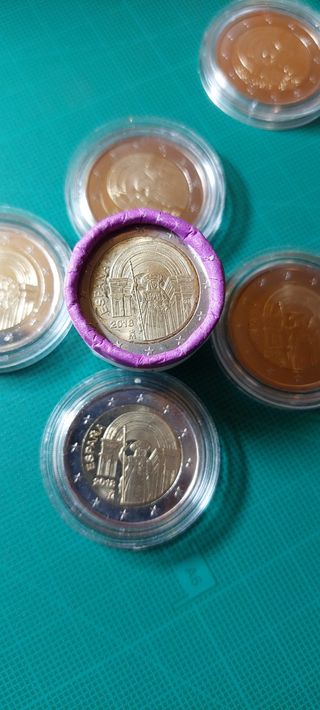 Moneda de 2 euros España 2018