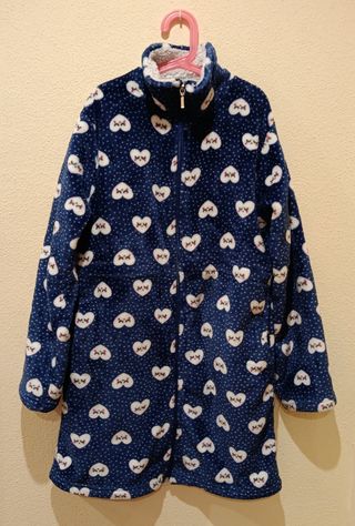 Bata terciopelo niña/ mujer Talla S