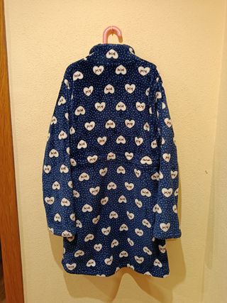 Bata terciopelo niña/ mujer Talla S
