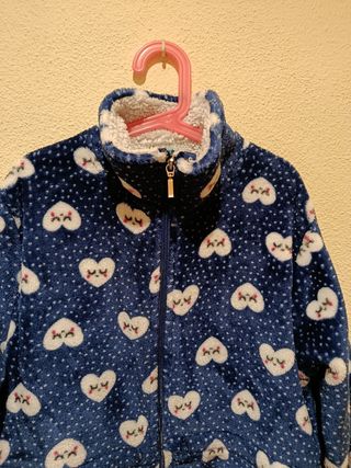 Bata terciopelo niña/ mujer Talla S
