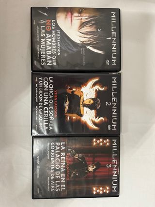 Trilogia MILLENIUM en DVD