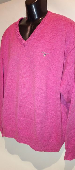 Jersey Gant de cuello pico Hombre Talla XXL