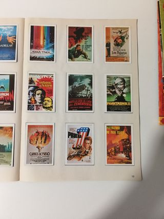 Álbum Cromos Video Guay Cromos Películas