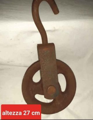 Carrucola antica grande