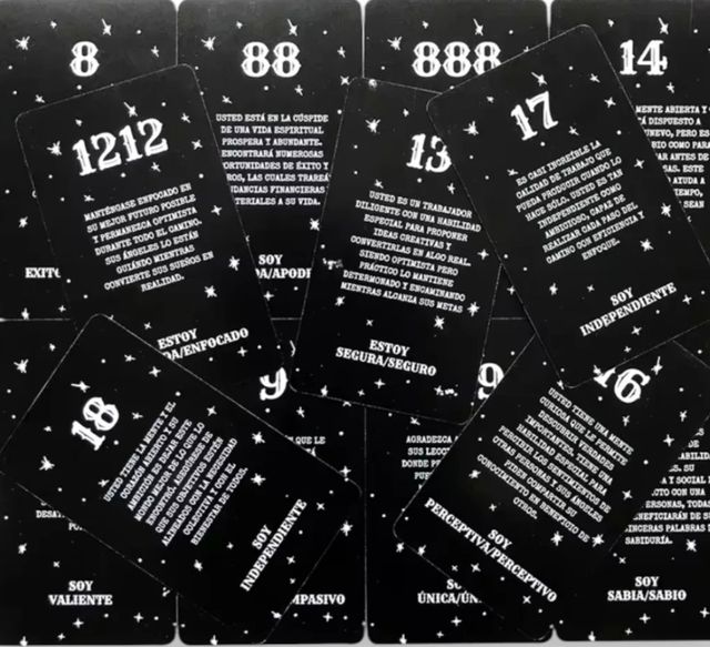 Mensaje de números de Ángeles en Español