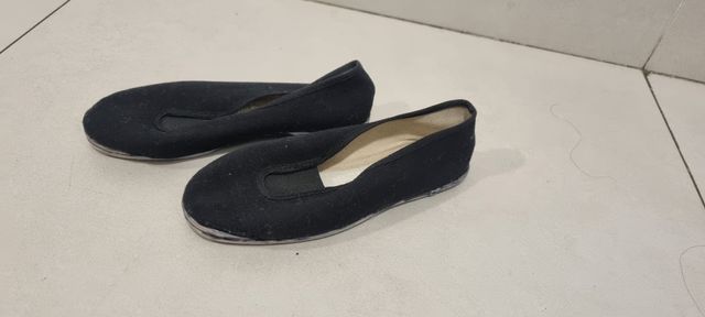 Zapatillas de gimnasia negras