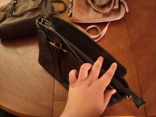 Lote de bolsos de cuero mujer 