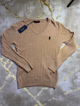 Jersey Polo Ralph Lauren Beige