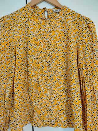 Blusa Zara floral