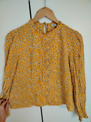 Blusa Zara floral