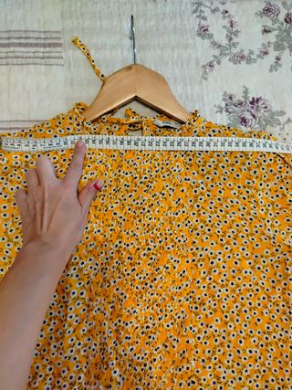 Blusa Zara floral