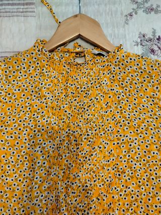 Blusa Zara floral
