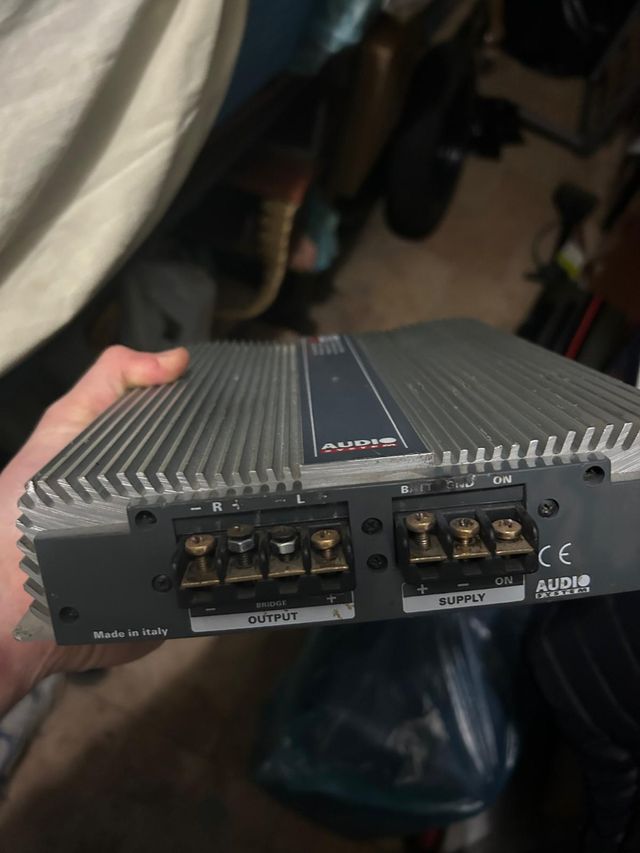 Amplificatore Audio system sound quality