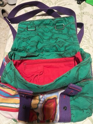 Bolso Multicolor Flores 28x20x5 cm