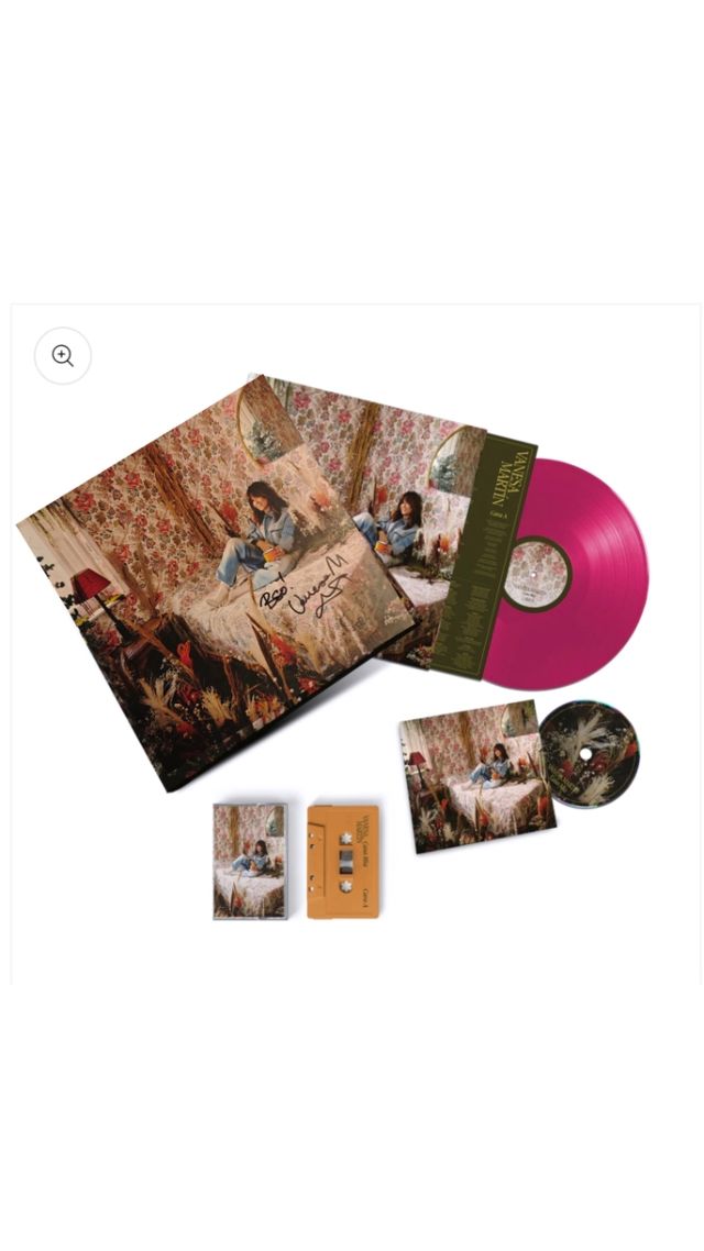 Edición Vinilo Vanesa Martín firmado + CD + cinta