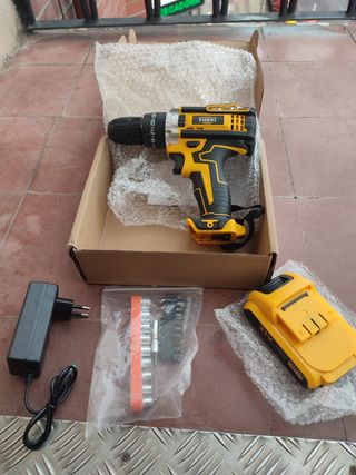 Juego Taladro Atornillador a Batería Nuevo