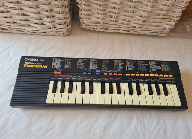 Novo Teclado Casio SA-1 Tone Bank Vintage