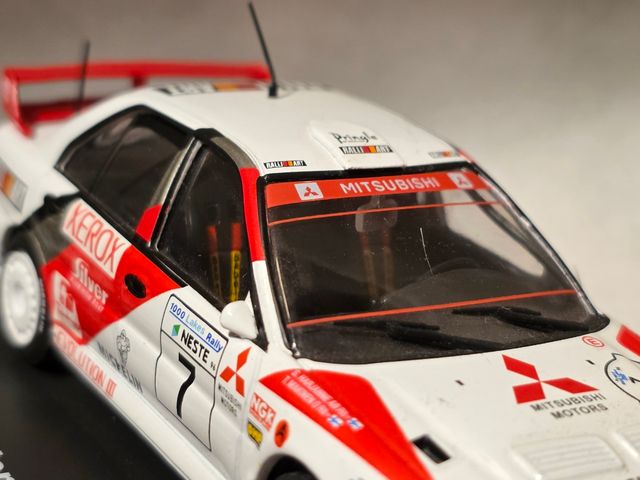 Modellino Rally Mitsubishi Lancer Evo III 1996