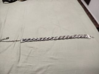 Pack 2 cinturones fiesta mujer plateado