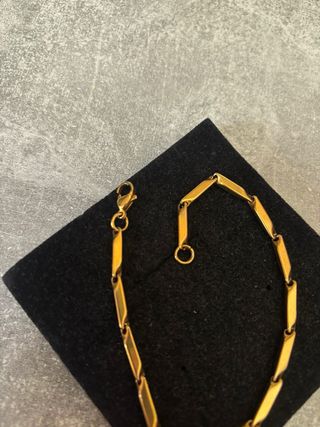 Bracciale Uomo Acciaio Inox Dorato