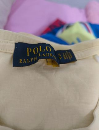 Polo Ralph Lauren Camiseta Oso Amarillo