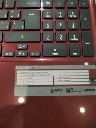 Portátil Acer Aspire
