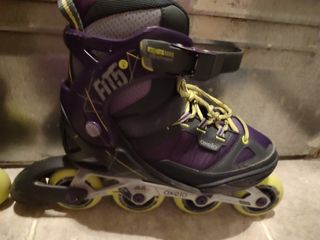Patines Decathlon 38-39 con casco y protectores