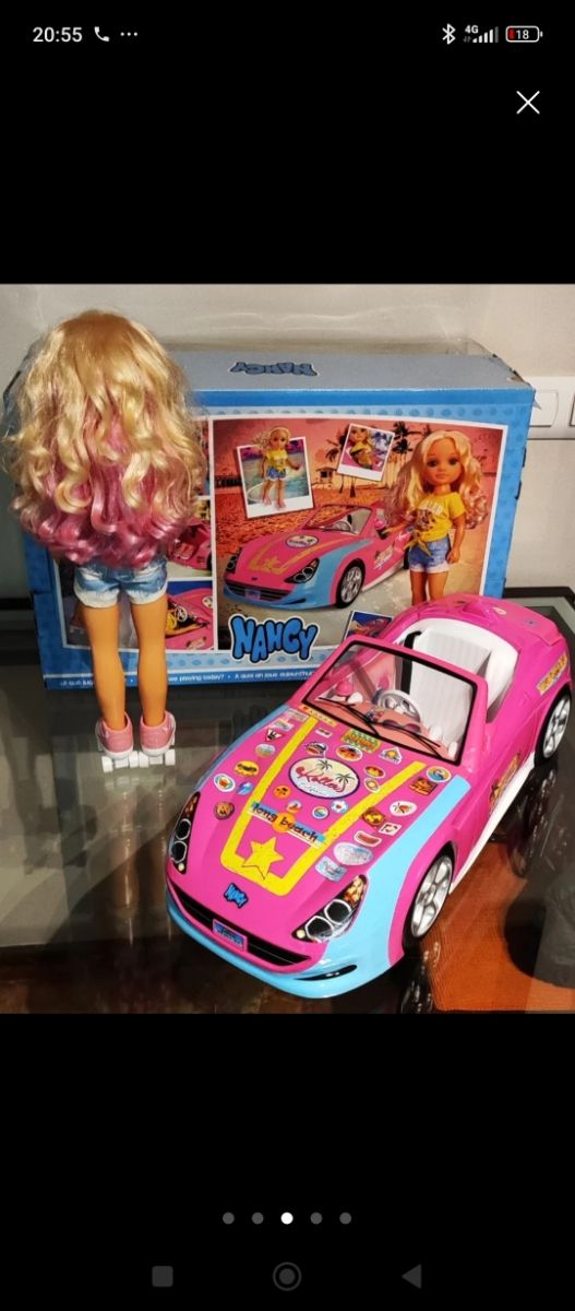 Nancy California Coche Rosa