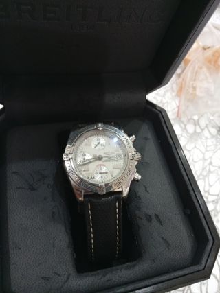 Reloj Breitling Cronógrafo Automático Plata