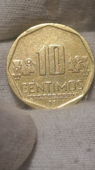 Perú: 2011 - 10 Céntimos