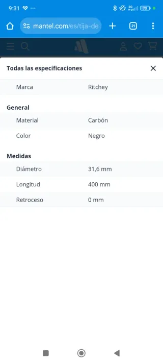 Tija Ritchey Carbon WCS