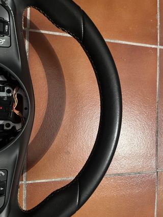 Volante Opel Adam 2013 Negro/Amarillo