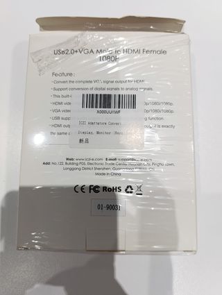 Adattatore ICZI VGA a HDMI 1080P