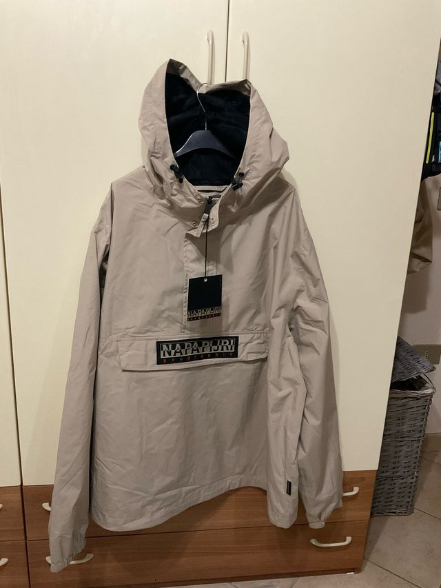Giacca a vento Napapijri beige