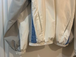 Chaqueta fútbol blanco talla M