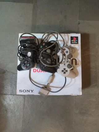 PlayStation 1 Dual Shock Sony Blanca