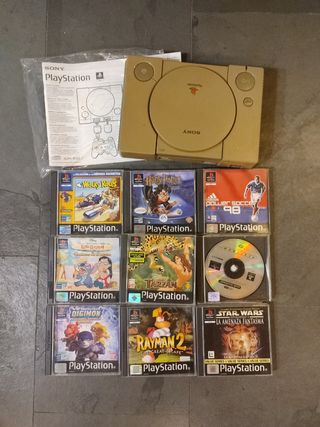 PlayStation 1 Dual Shock Sony Blanca