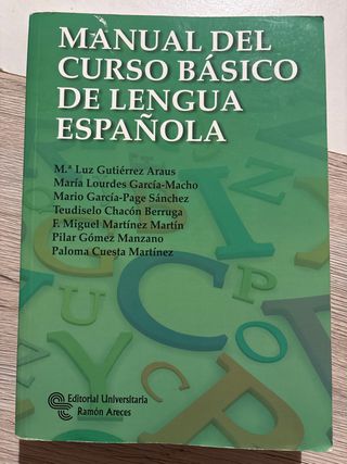 Manual del Curso Básico de Lengua Española