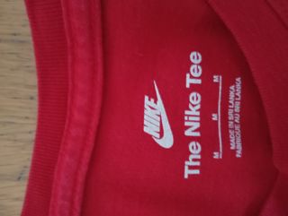 Camiseta Nike Roja Just Do It