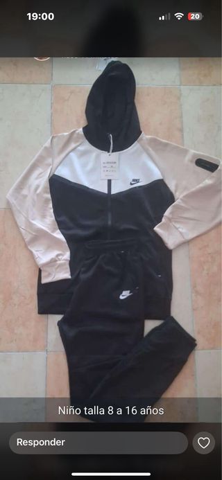Chándal Nike niño Talla M y de hombre