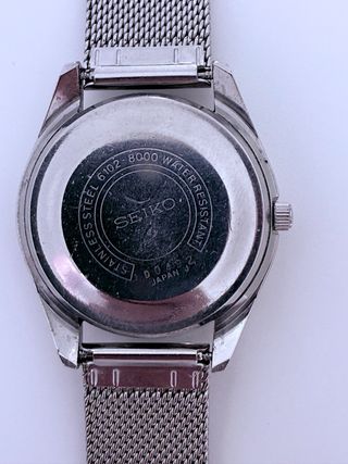 Reloj Seiko Skyliner 6102-8000 Salmón