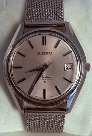 Reloj Seiko Skyliner 6102-8000 Salmón