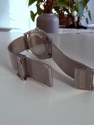 Reloj Seiko Skyliner 6102-8000 Salmón