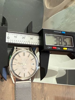 Reloj Seiko Skyliner 6102-8000 Salmón