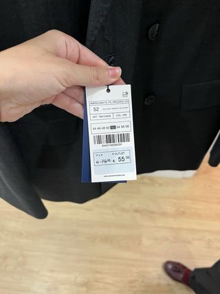 Traje Álvaro Moreno gris sin estrenar
