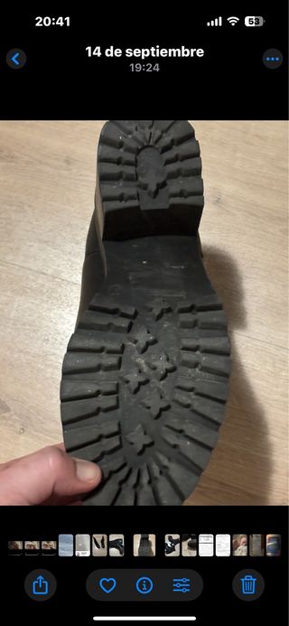Botines azul marino